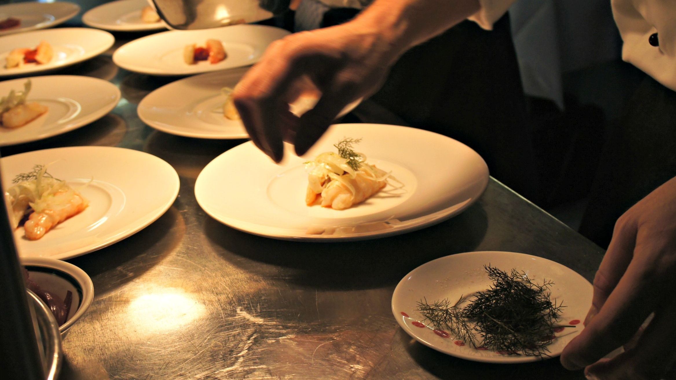 Chef´s Table im Restuarant Villers